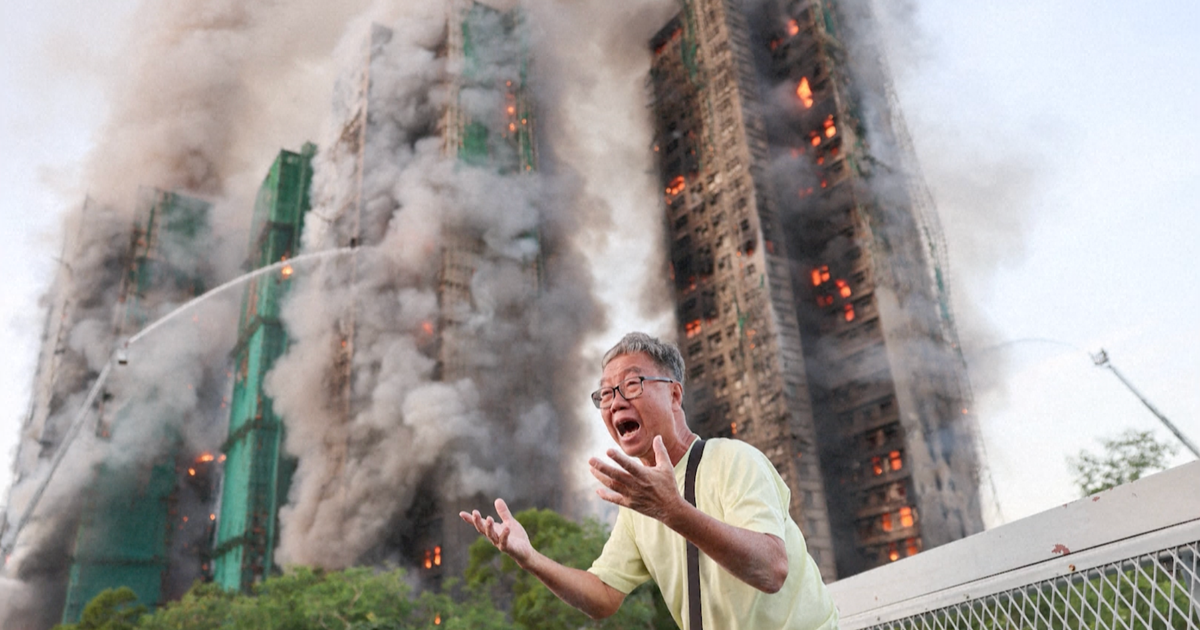 Fire in Hong Kong high-rise complex kills at least 55 people, hundreds reported missing; 3 arrested